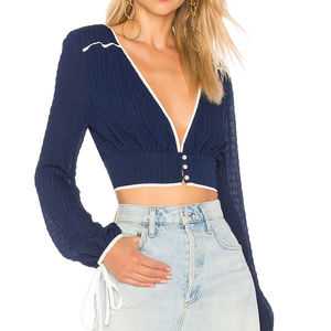 NWT ale alessandra x Revolve *Vala* crop top S